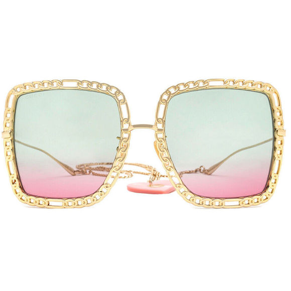 NEW GUCCI GG1033S - 003 Chain Sunglasses - Picture 9 of 10